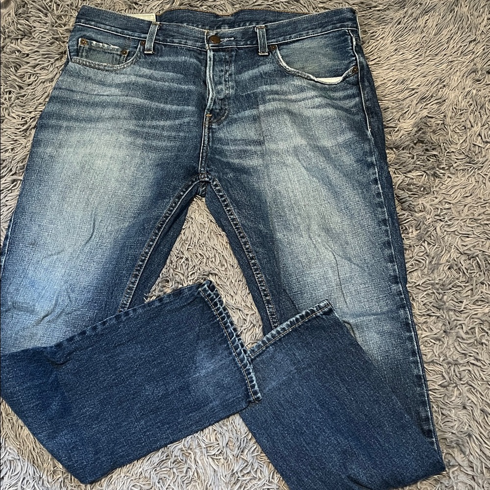 Hollister Blue Denim Jeans - Picture 1 of 5